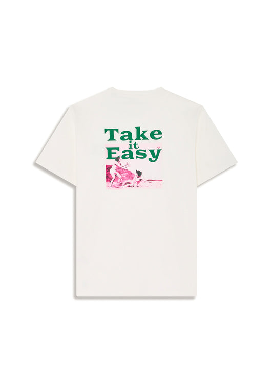 T-shirt blanc EASY MAPS