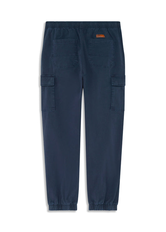 Pantalon bleu marine KIRK JOYCE