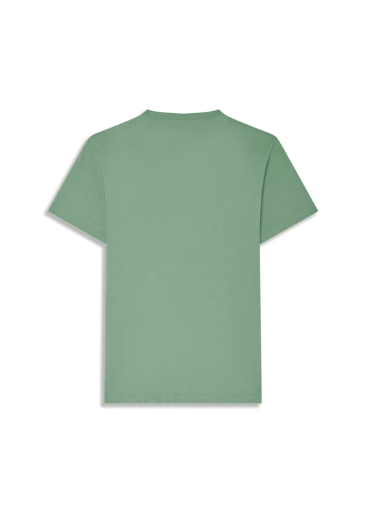 T-shirt vert PALMISLAND MARK