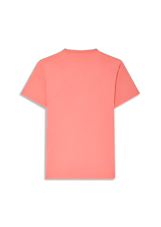 T-shirt rose PALMISLAND MARK