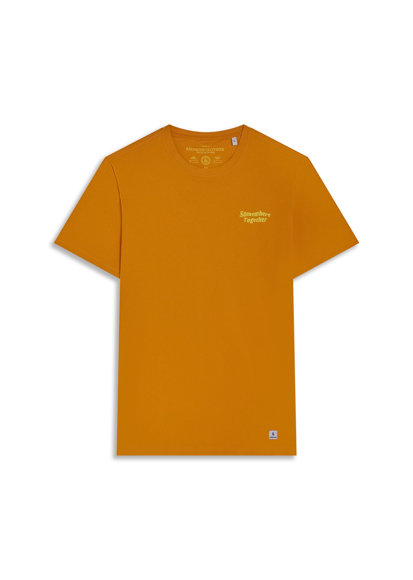 T-shirt orange SUMMER MAPS