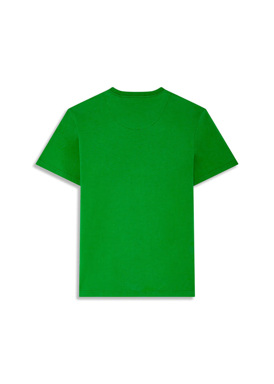 T-shirt vert SURFIN MARK