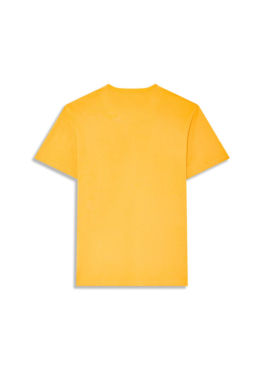 T-shirt jaune SURFIN MARK