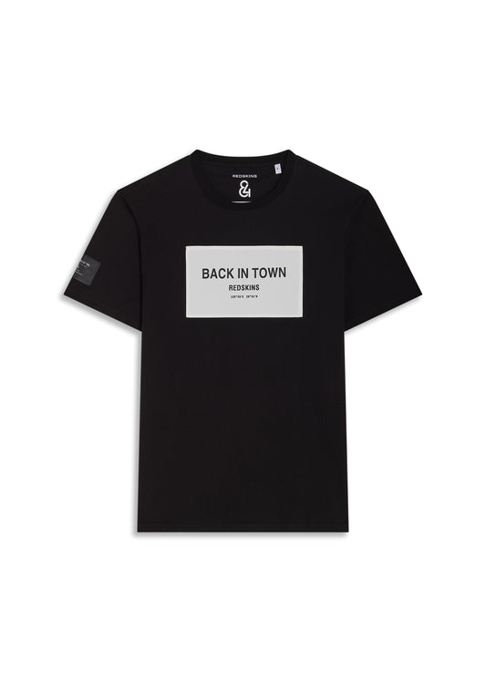 T-shirt noir TOWN QUICK
