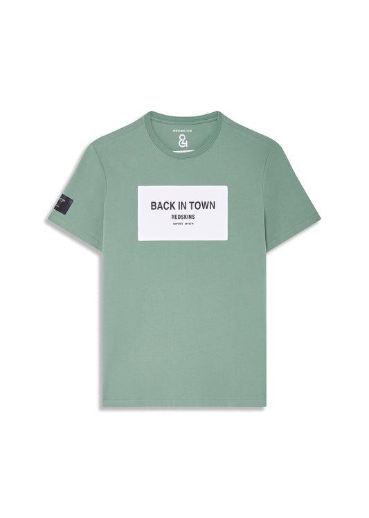 T-shirt vert TOWN QUICK