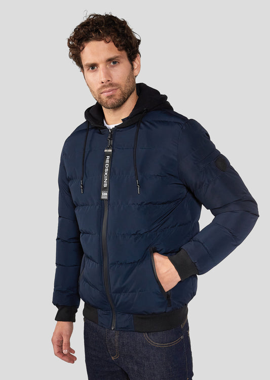 Doudoune bleu marine AUSTIN JACKE