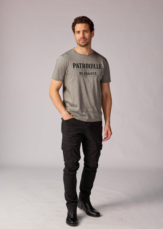 T-shirt gris AERO MERCERISE