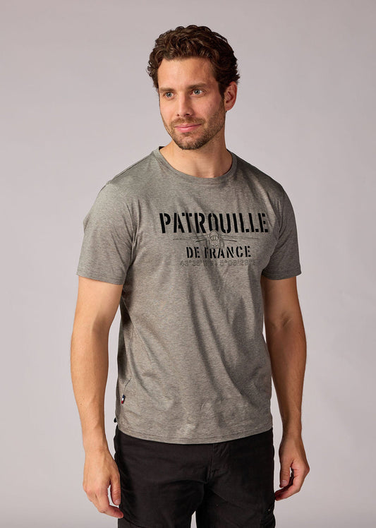 T-shirt gris AERO MERCERISE