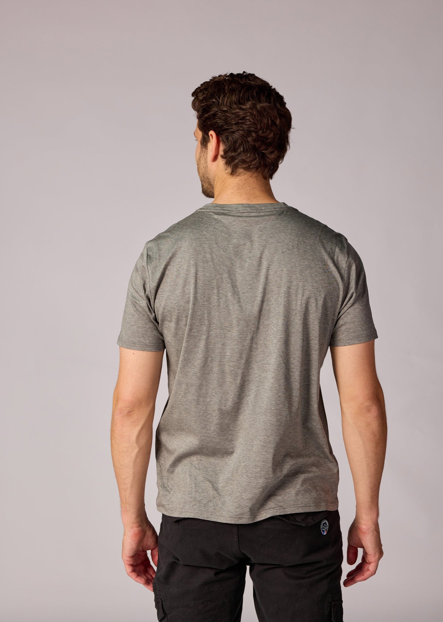 T-shirt gris AERO MERCERISE