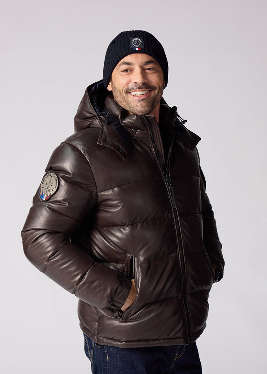 Cuir marron ALSACE PREMIUM