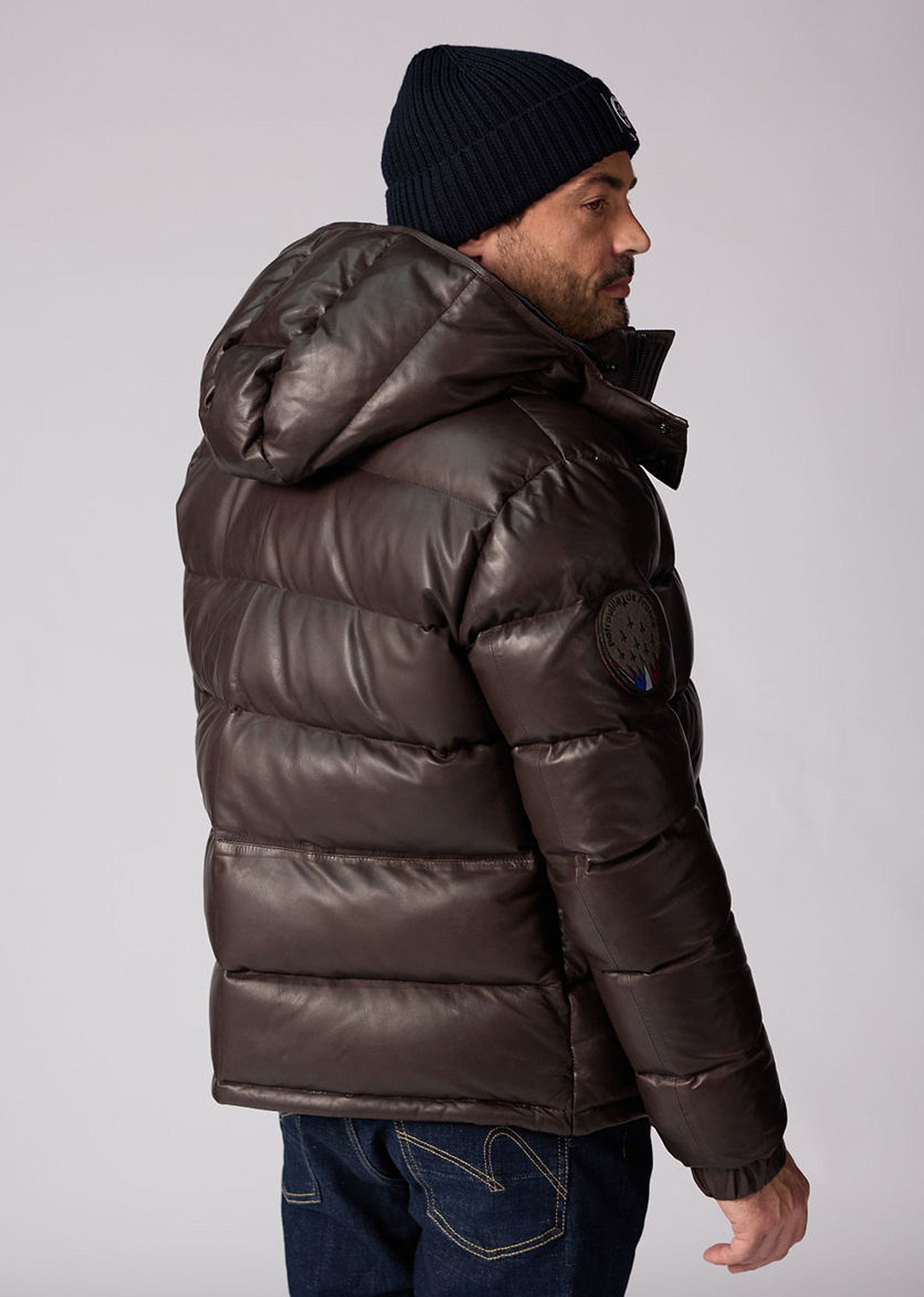 Cuir marron ALSACE PREMIUM