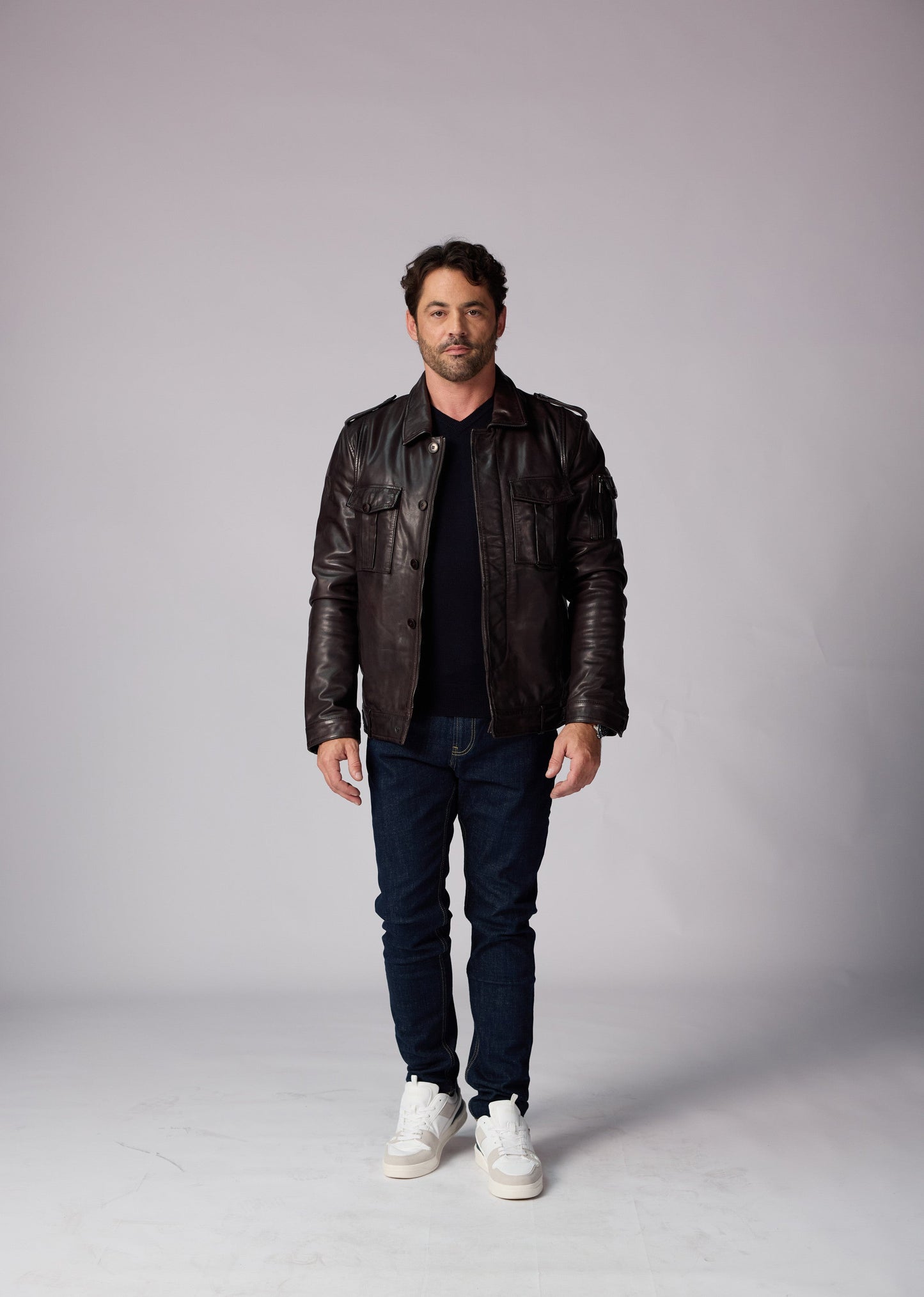 Cuir marron ARMY DITY