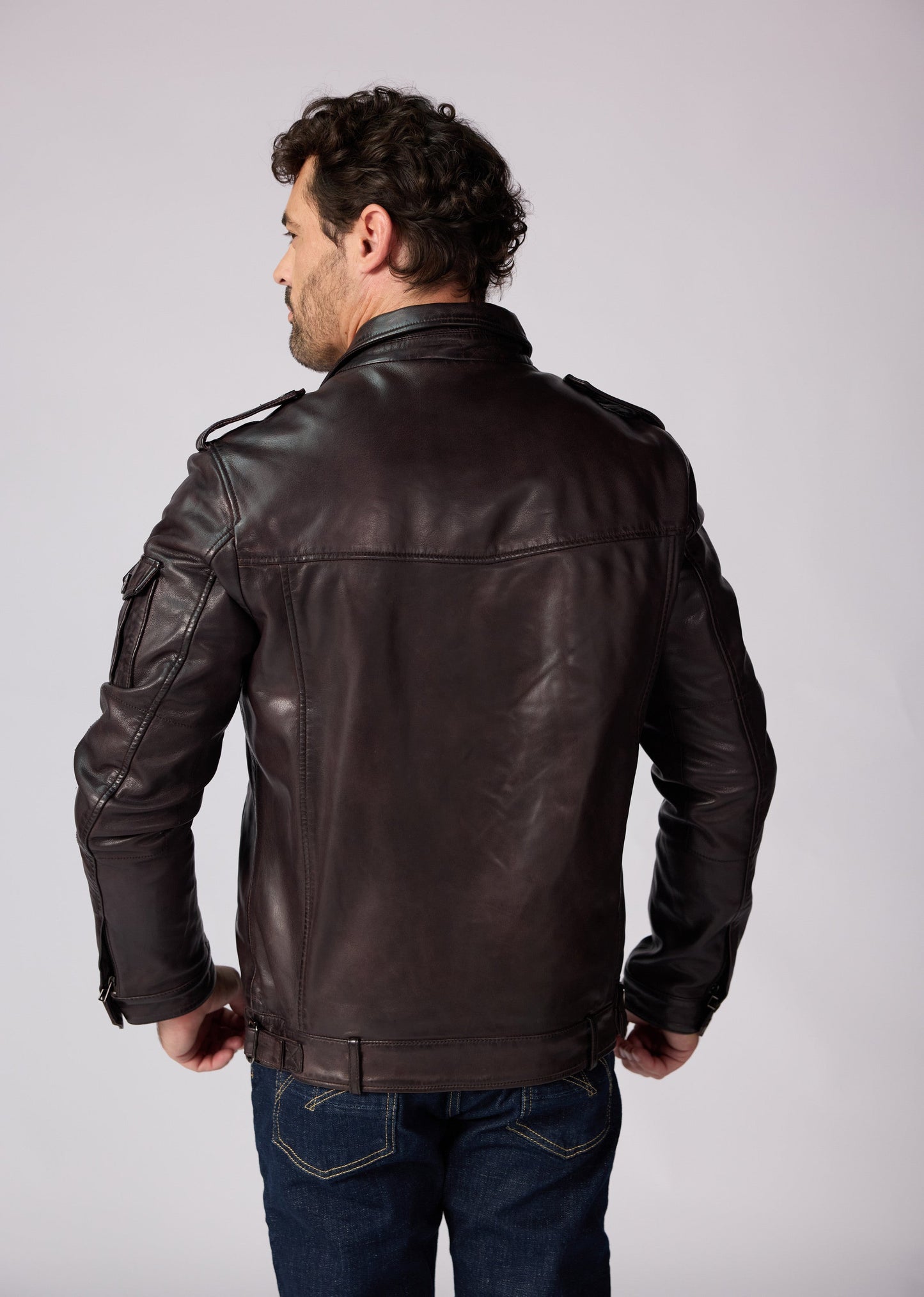 Cuir marron ARMY DITY