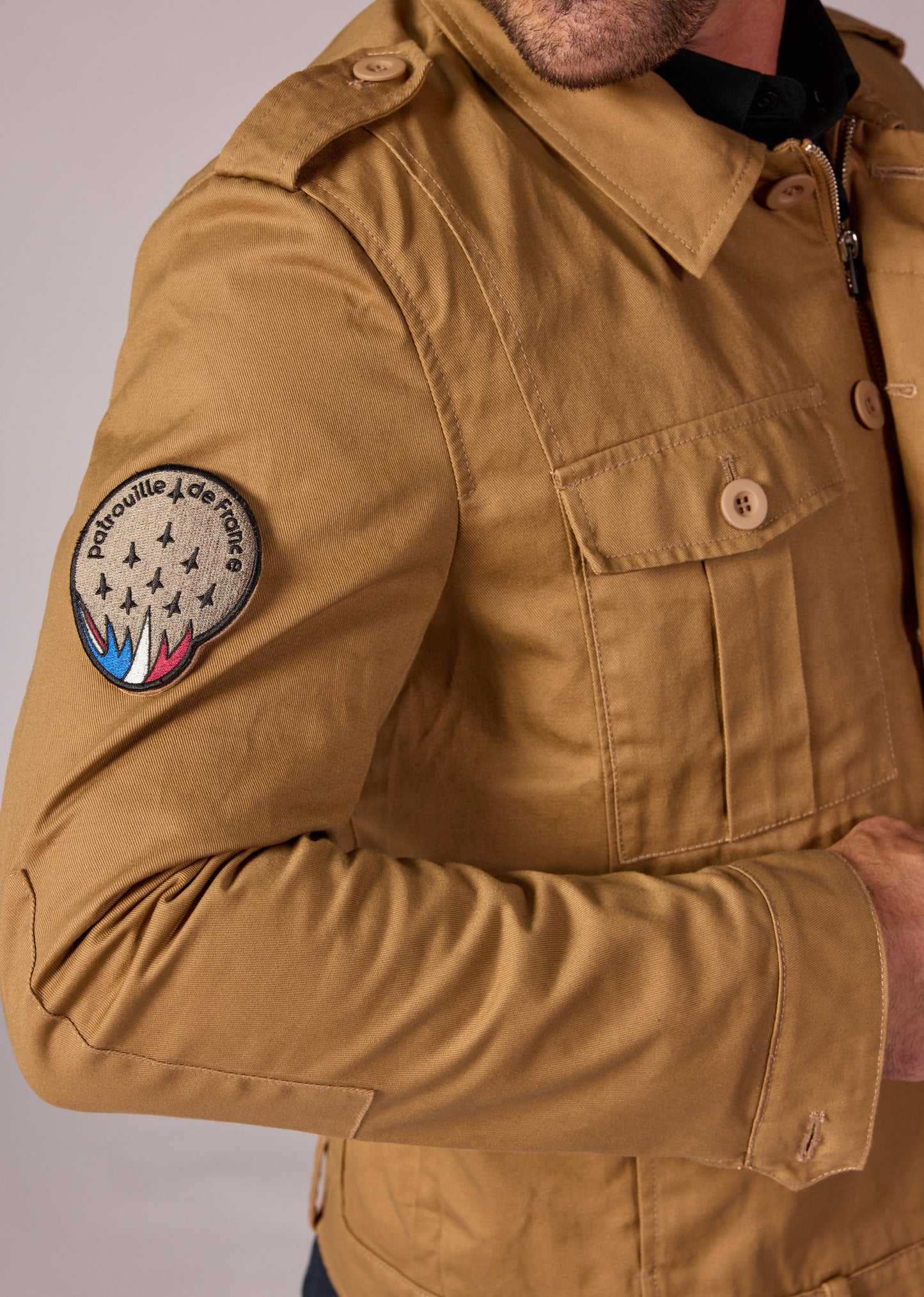 Veste marron AVIATOR FLY