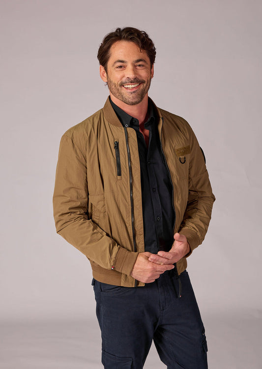 Veste beige AVIATOR FULCROME