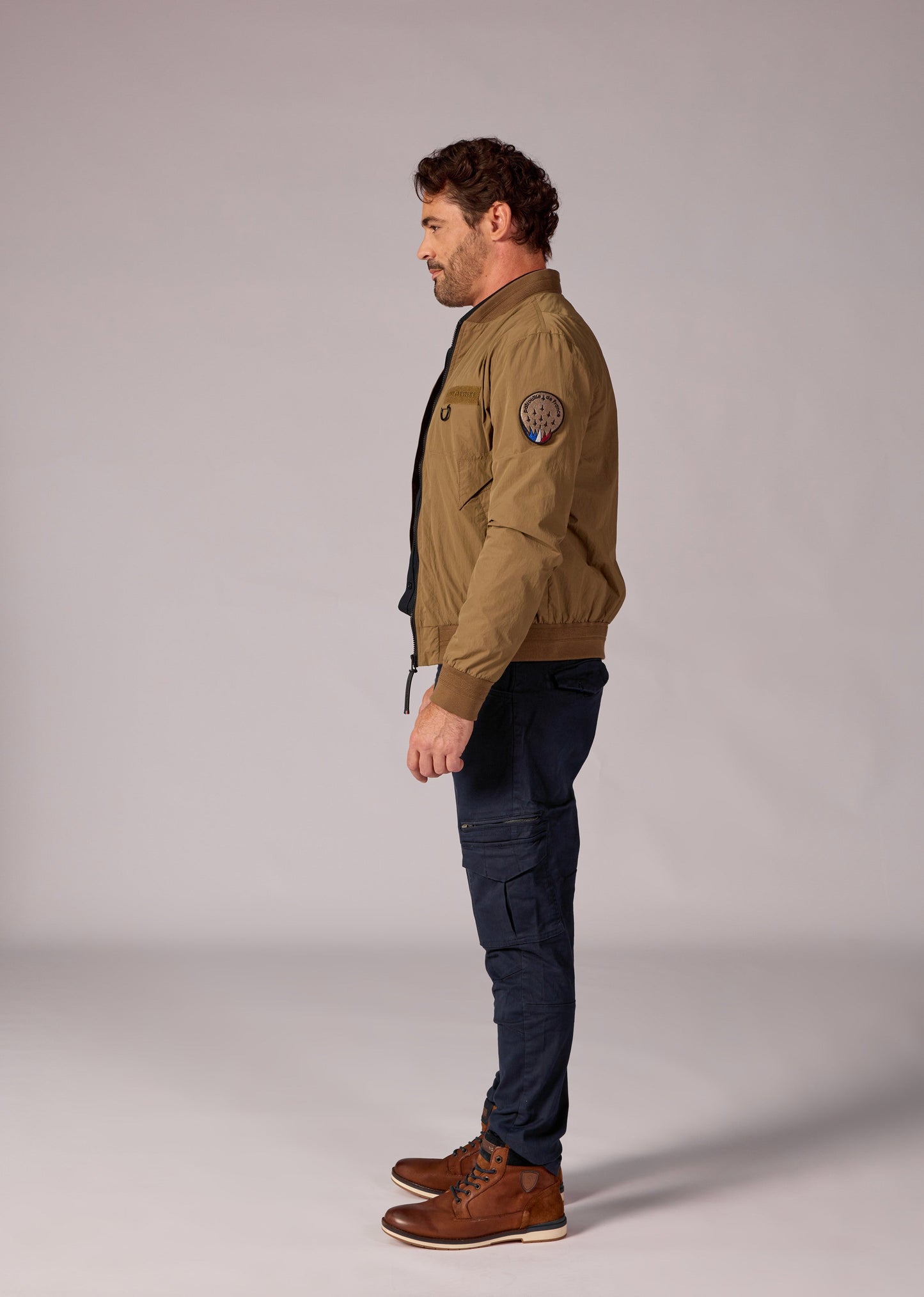 Veste beige AVIATOR FULCROME