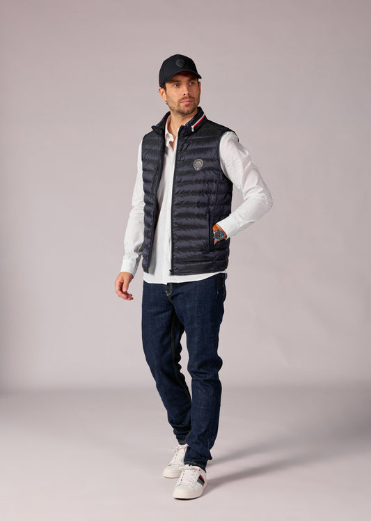 Doudoune Blow React bleue marine