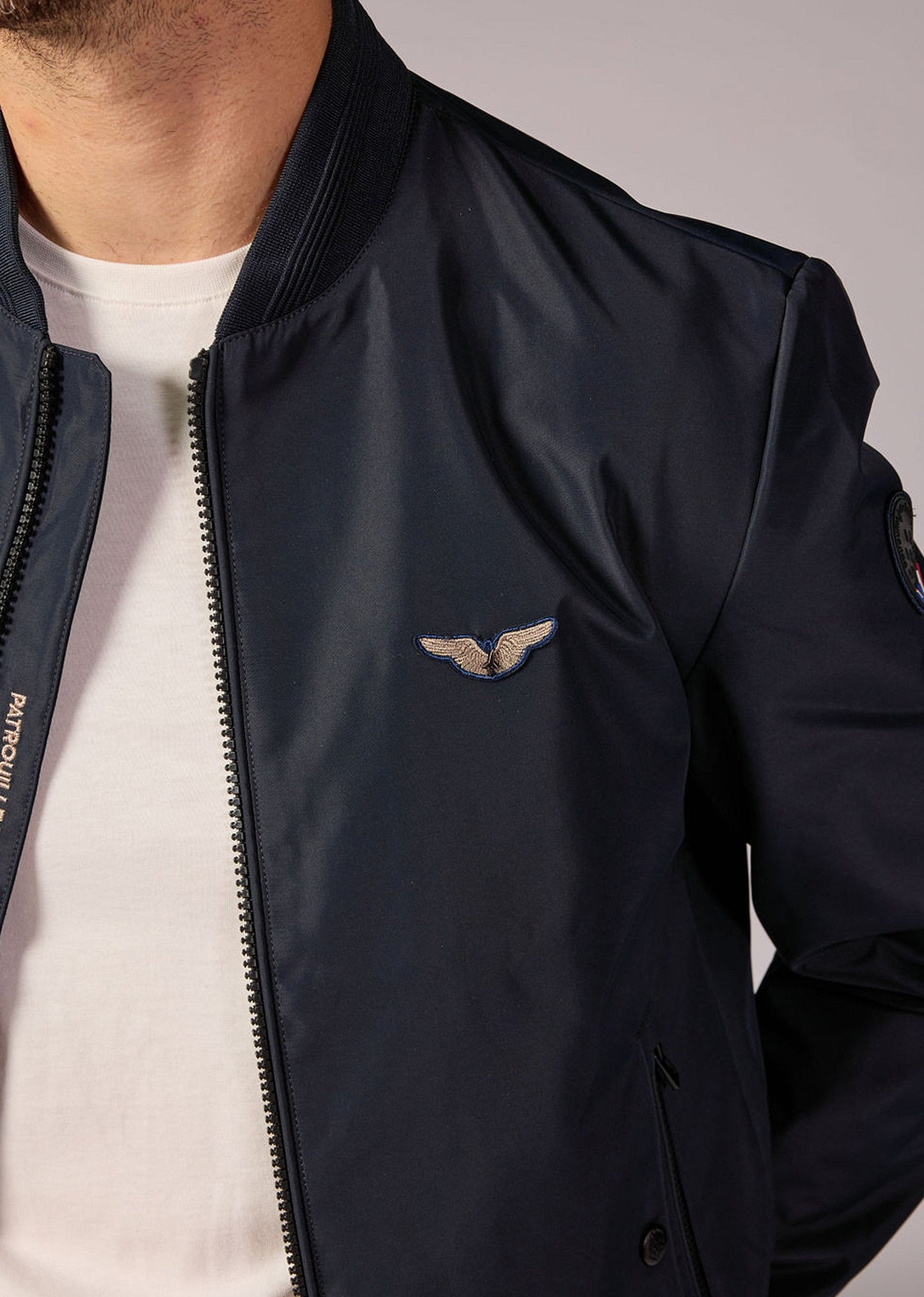 Veste bleue marine CREW AIRJET
