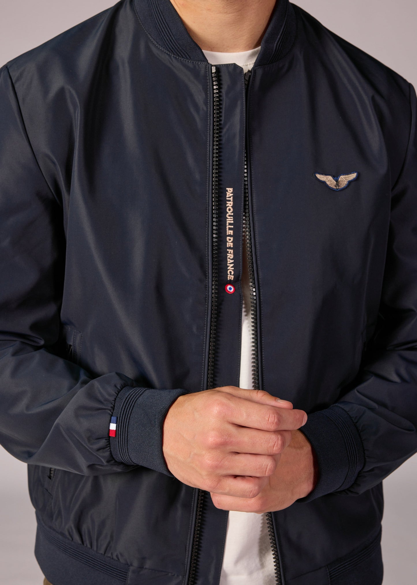 Veste bleue marine CREW AIRJET