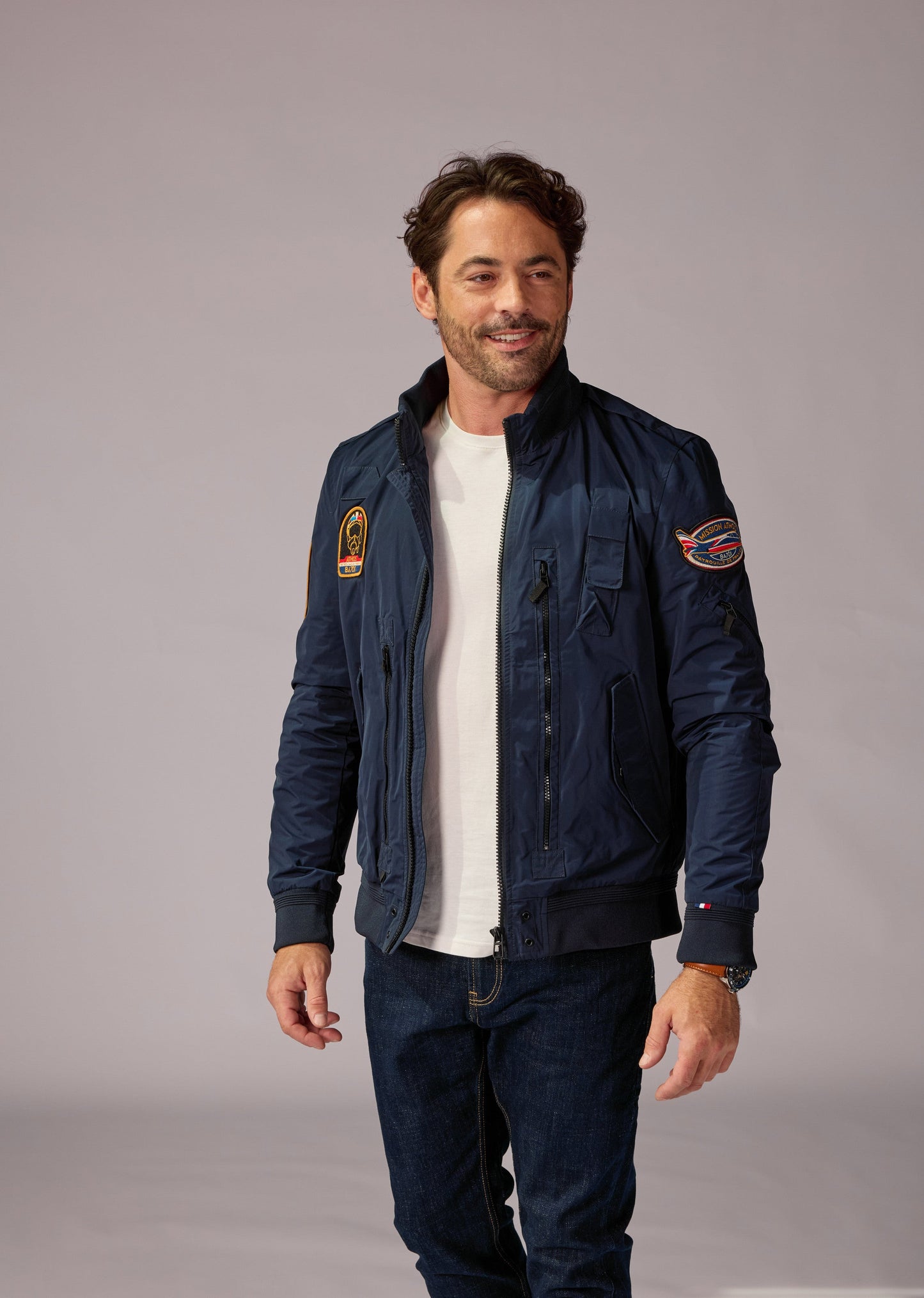 Veste bleue marine CRUISER MEMORY