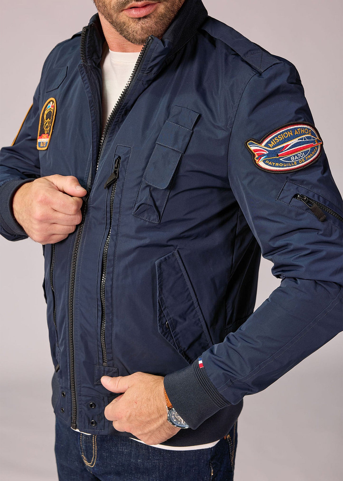 Veste bleue marine CRUISER MEMORY