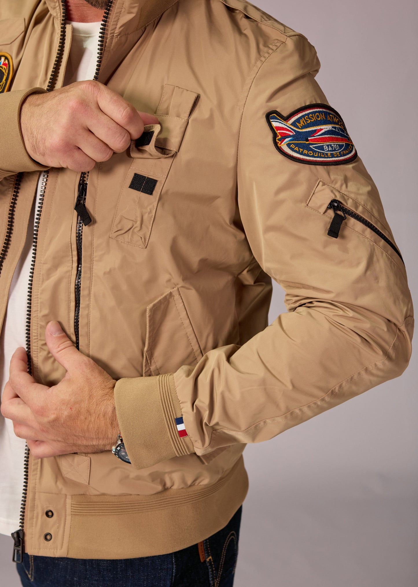 Veste beige CRUISER MEMORY