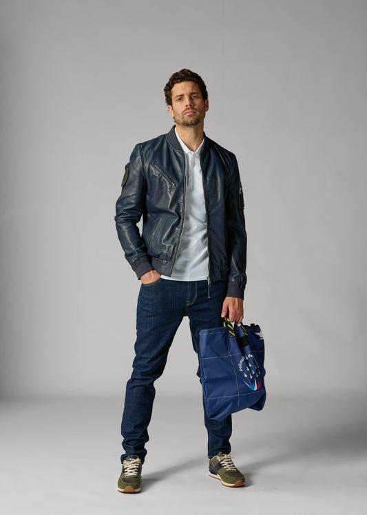 Blouson bleu marine GUN PALOMA PAF