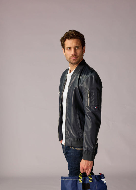 Blouson bleu marine GUN PALOMA PAF
