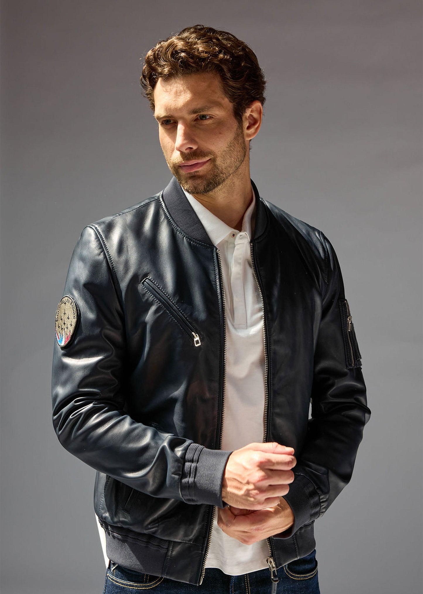 Blouson bleu marine GUN PALOMA PAF