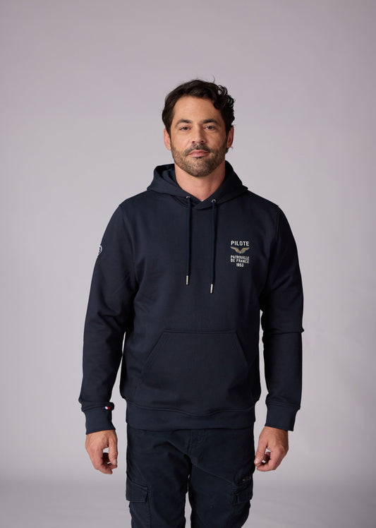 Sweatshirt bleu marine foncé FACT FFRENCH
