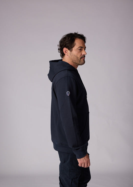 Sweatshirt bleu marine foncé FACT FFRENCH