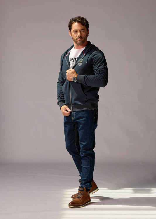 Sweatshirt bleu marine foncé TWIN FRENCH