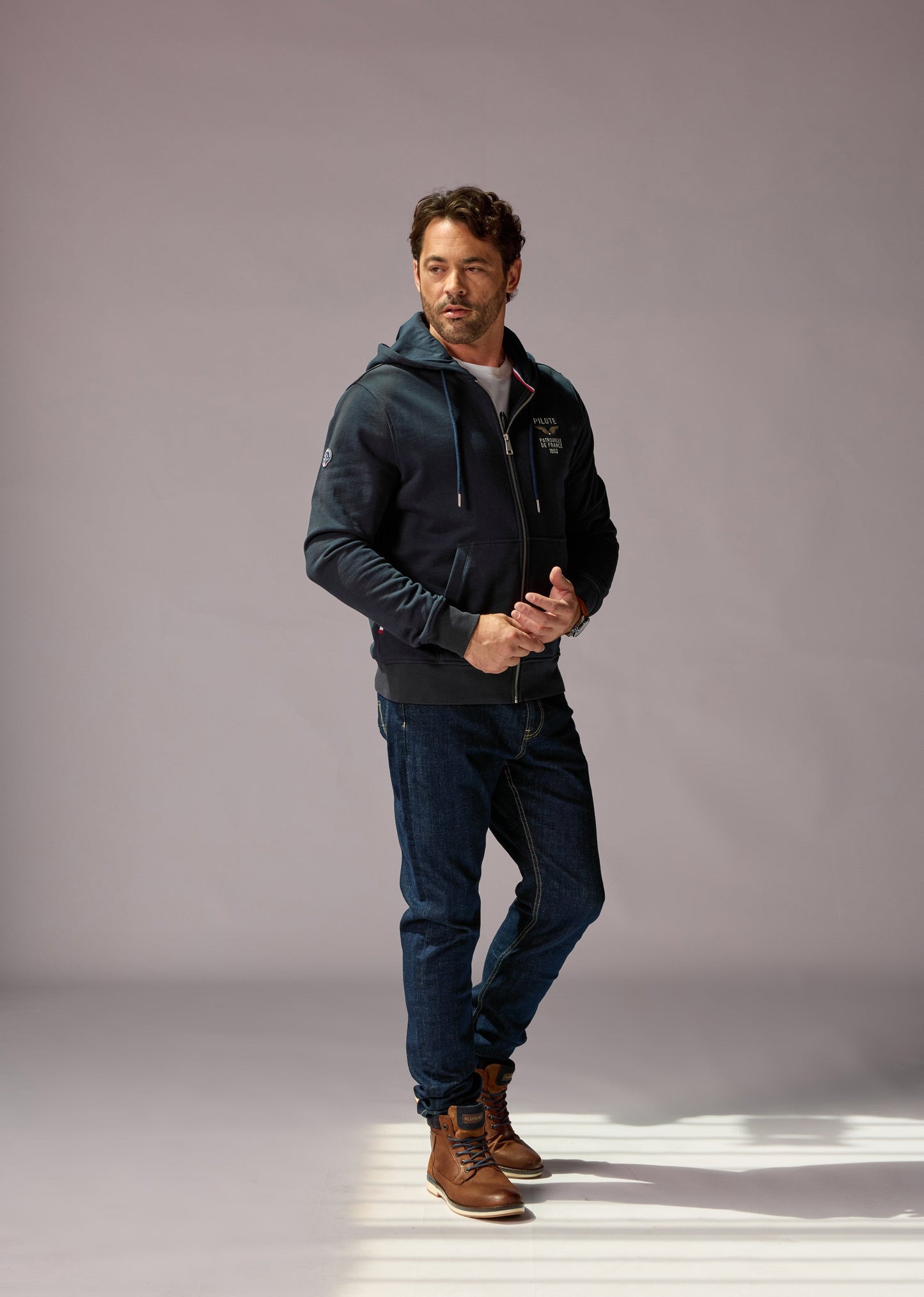 Sweatshirt bleu marine foncé TWIN FRENCH