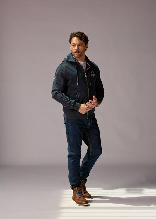 Sweatshirt bleu marine foncé TWIN FRENCH
