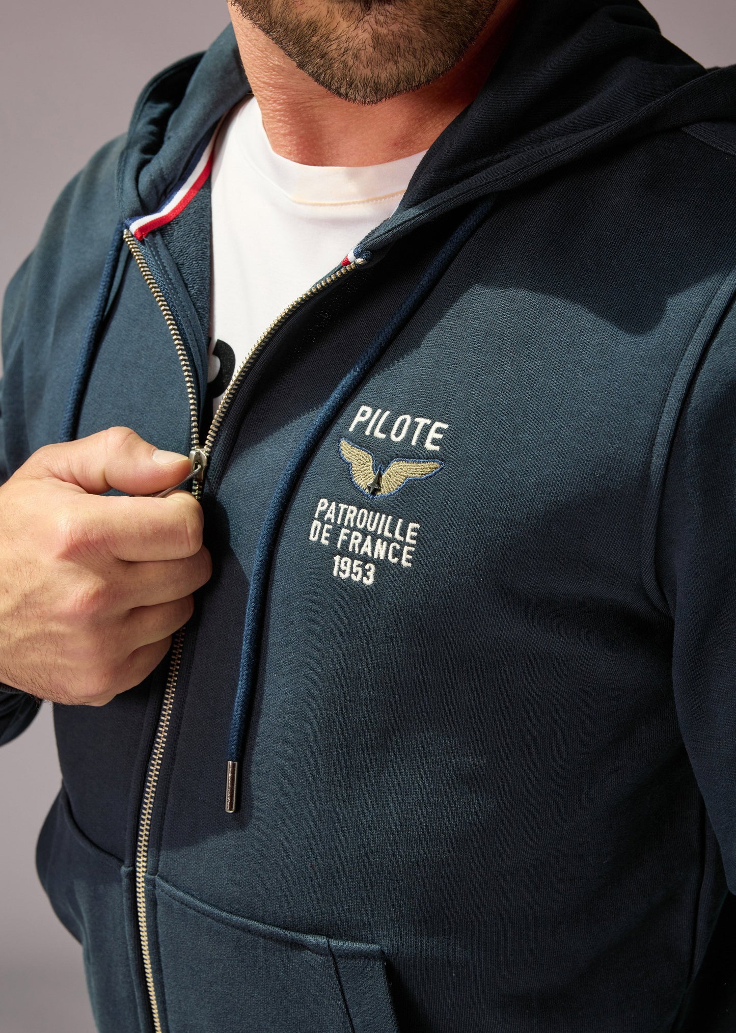 Sweatshirt bleu marine foncé TWIN FRENCH