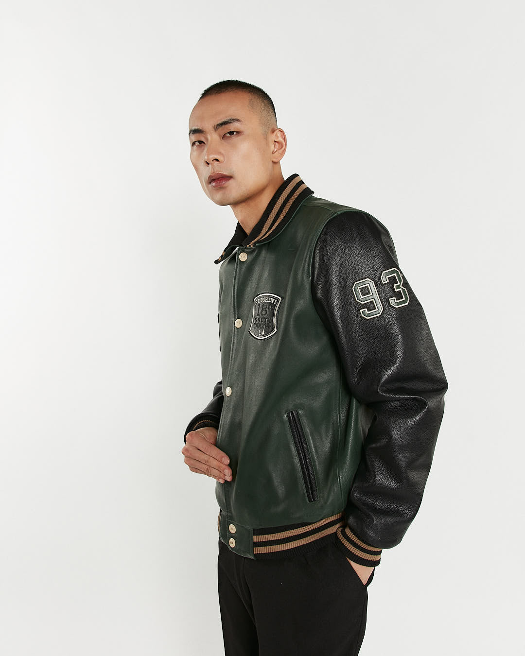 Cuir vert SKATEBOARD COHIBA