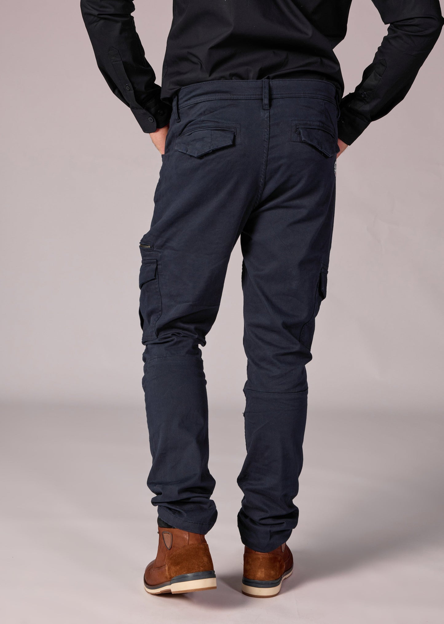 Chino bleu marine foncé LARGO MAHEVAN