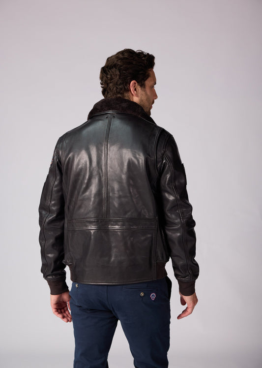 Cuir marron RAVEN ALPHA