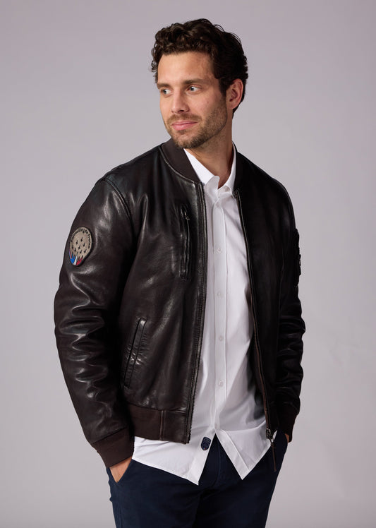 Blouson marron RICK ALPHA