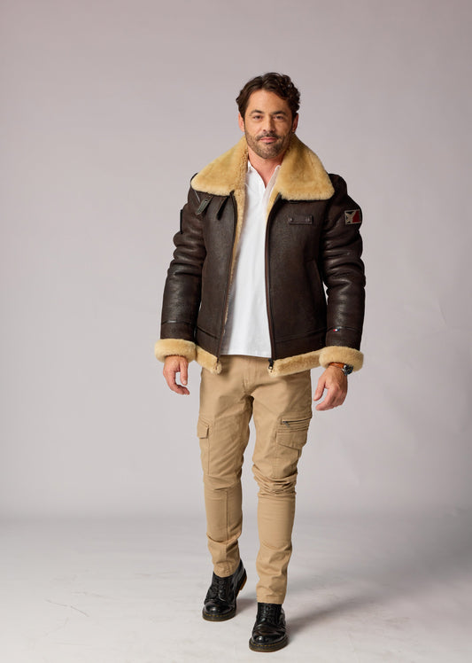 Cuir marron TYPHON QUEENSTOWN