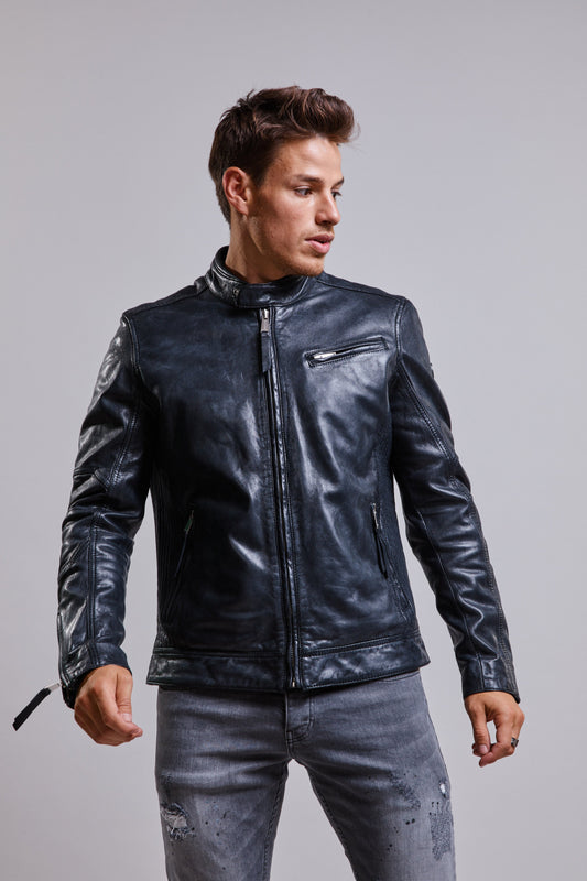 Cuir noir TRUST VICTORY