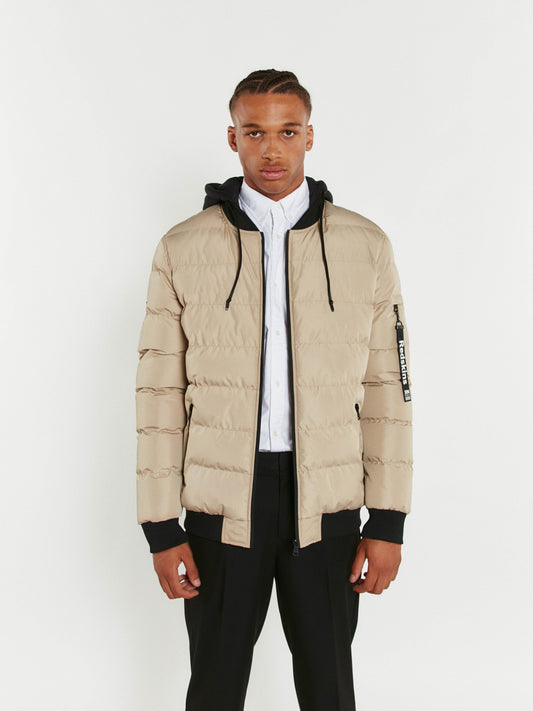 Doudoune beige AUSTIN JACKE