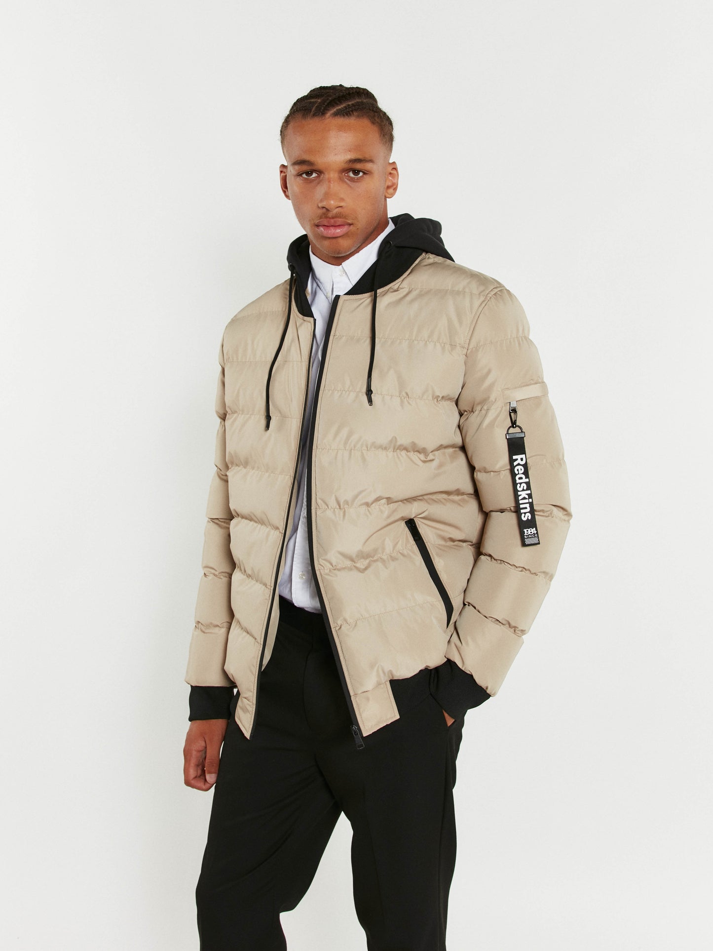 Doudoune beige AUSTIN JACKE