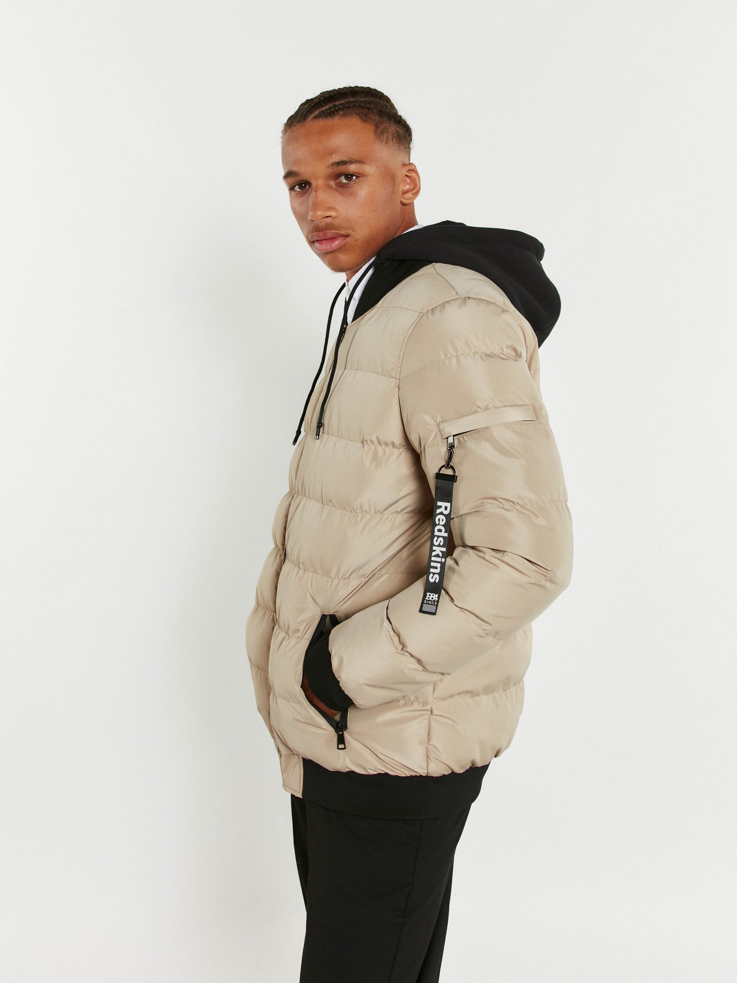 Doudoune beige AUSTIN JACKE