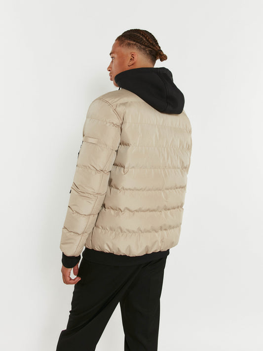 Doudoune beige AUSTIN JACKE