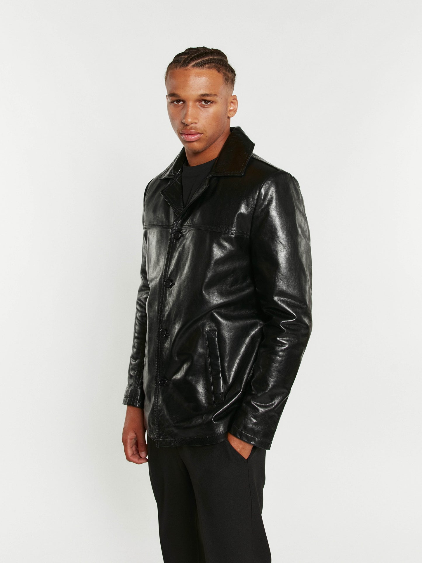 Cuir noir BRASCO STARDUST