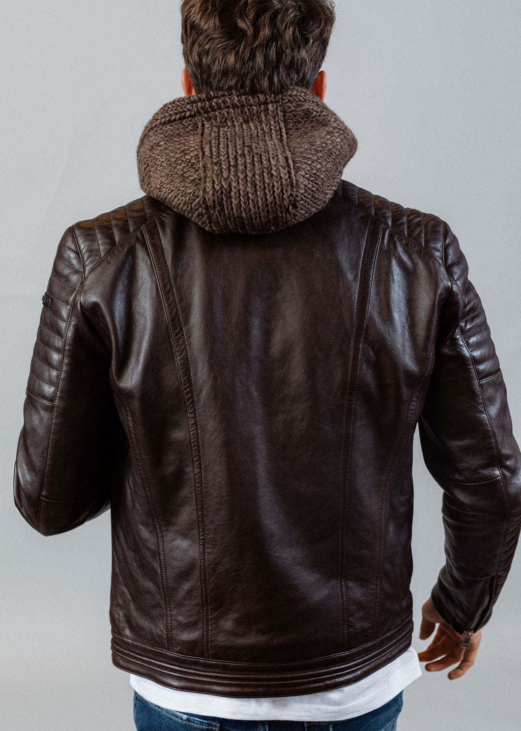 Cuir marron BYRON MOJITO