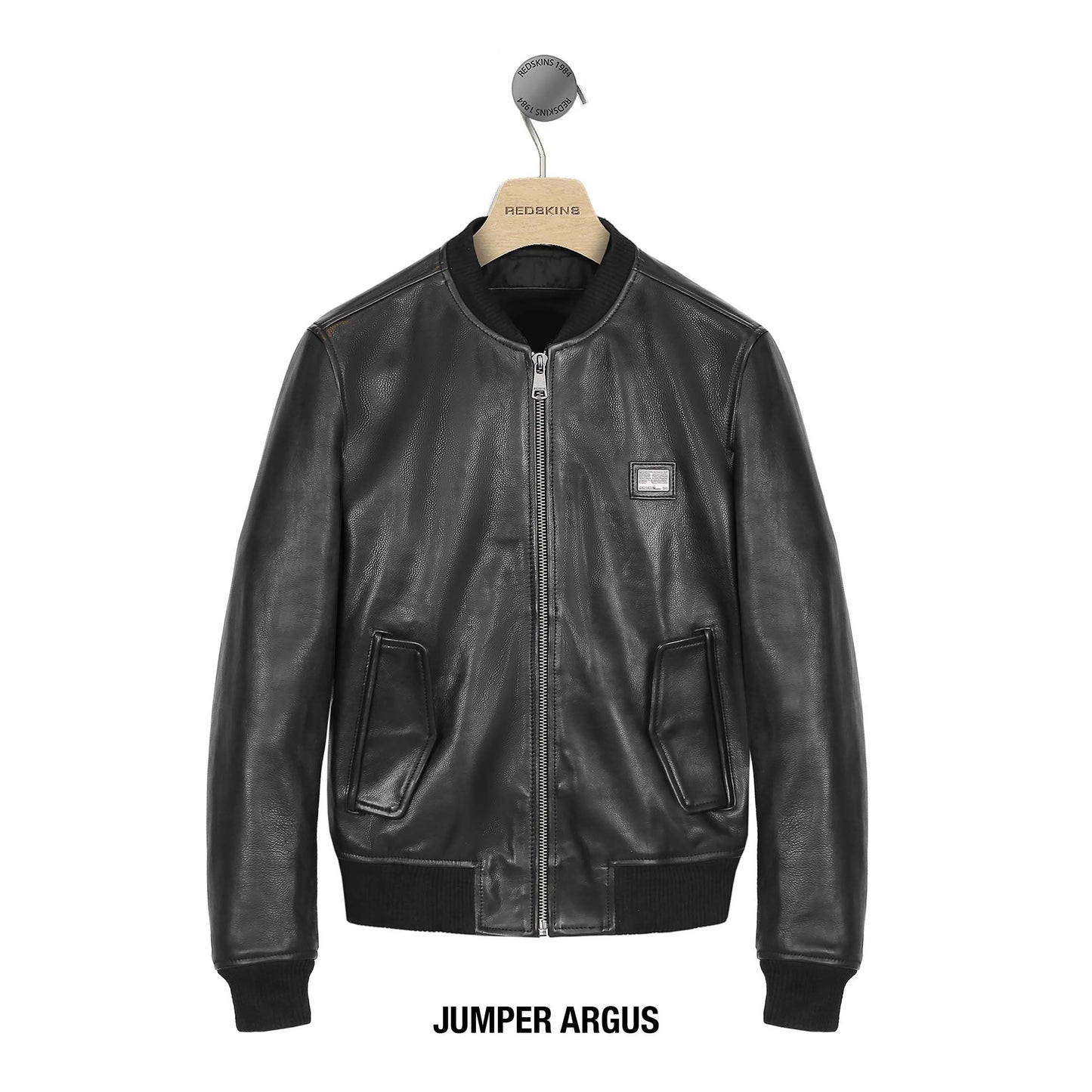 Cuir noir JUMPER ARGUS