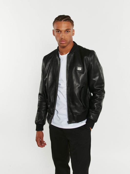 Cuir noir JUMPER ARGUS