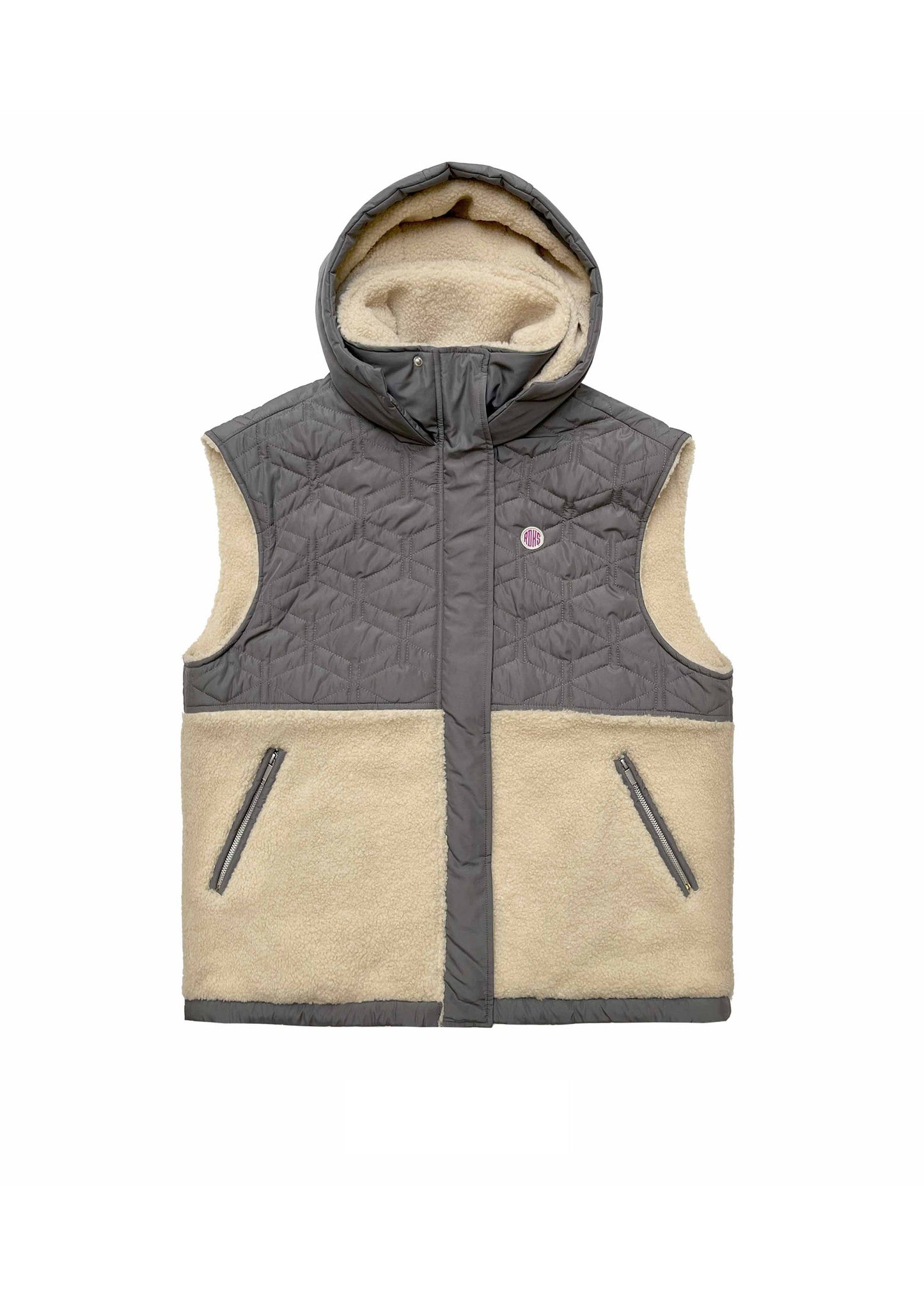 Veste sans manche grise GARY BAKER